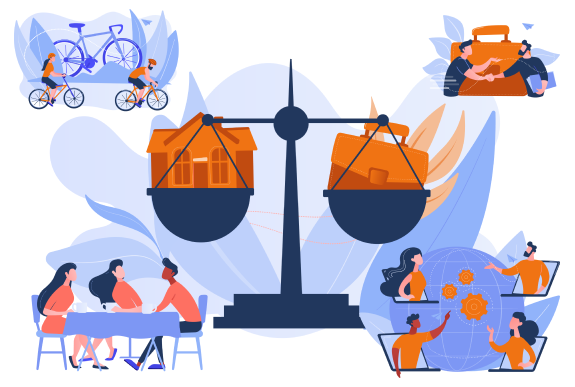 Advantage of working in small company in times of home office