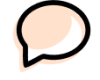 Support chat bubble icon