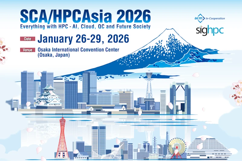 SCA/HPCAsia 2026 出展および招待セッション登壇のお知らせ
