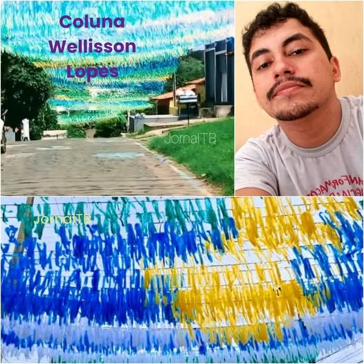 Wellisson Lopes, 23 anos, é professor e poeta, formado em Letras, mora em Barra do Corda