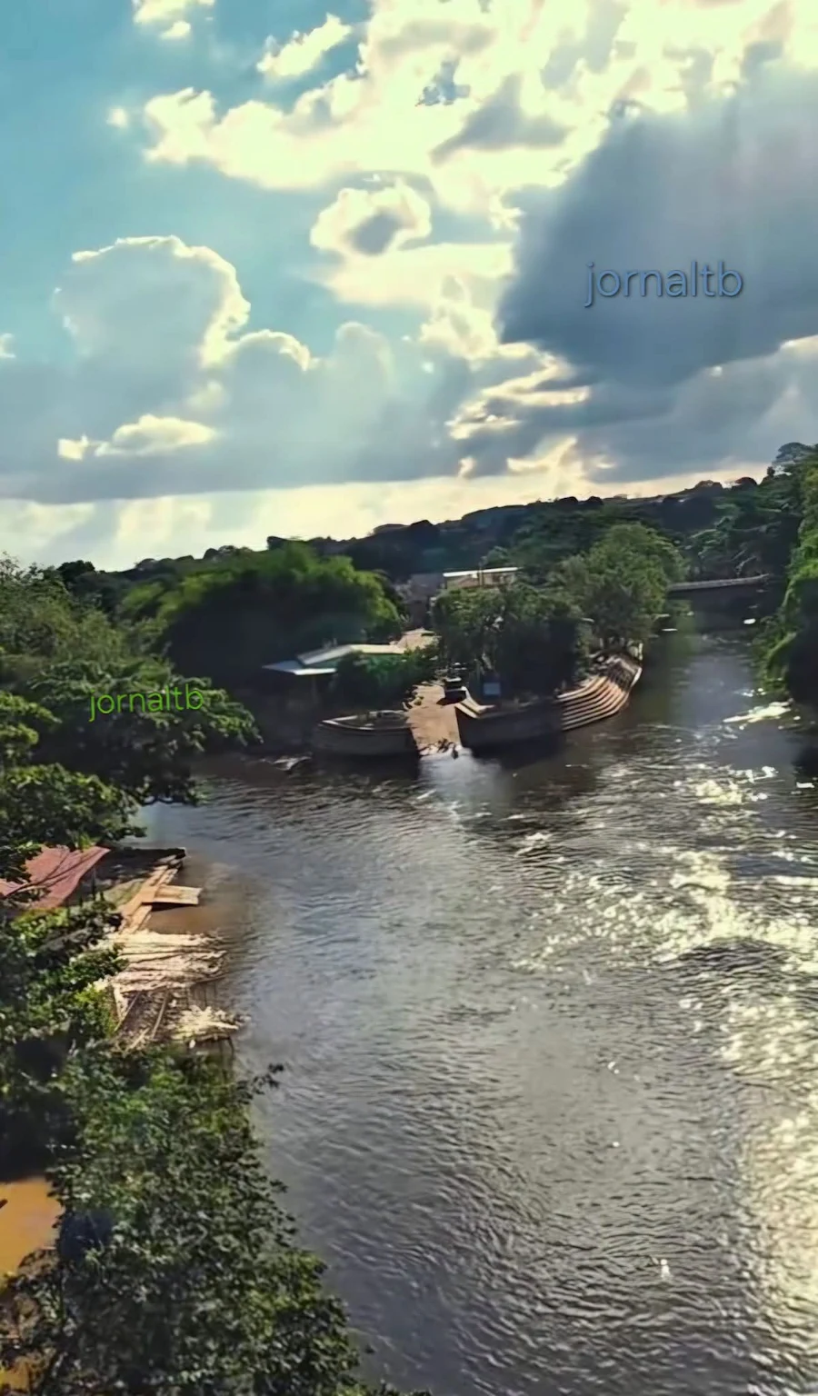 Foto via drone do Isaías Chaves