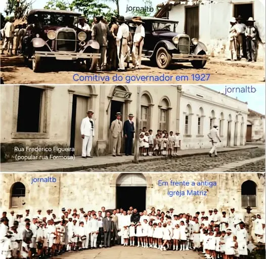 Governador Magalhães de Almeida em visita a Barra do Corda em 1927