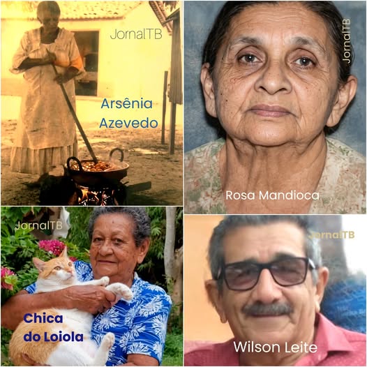 Montagem de doceiras dos anos 50 e 60 e Wilson Leite