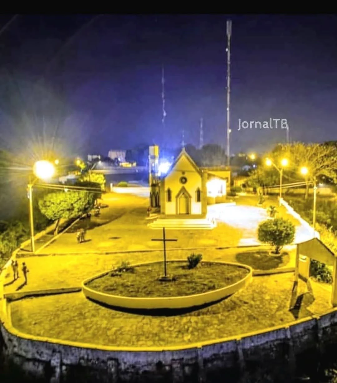 Foto registrada via drone do Isaías Chaves