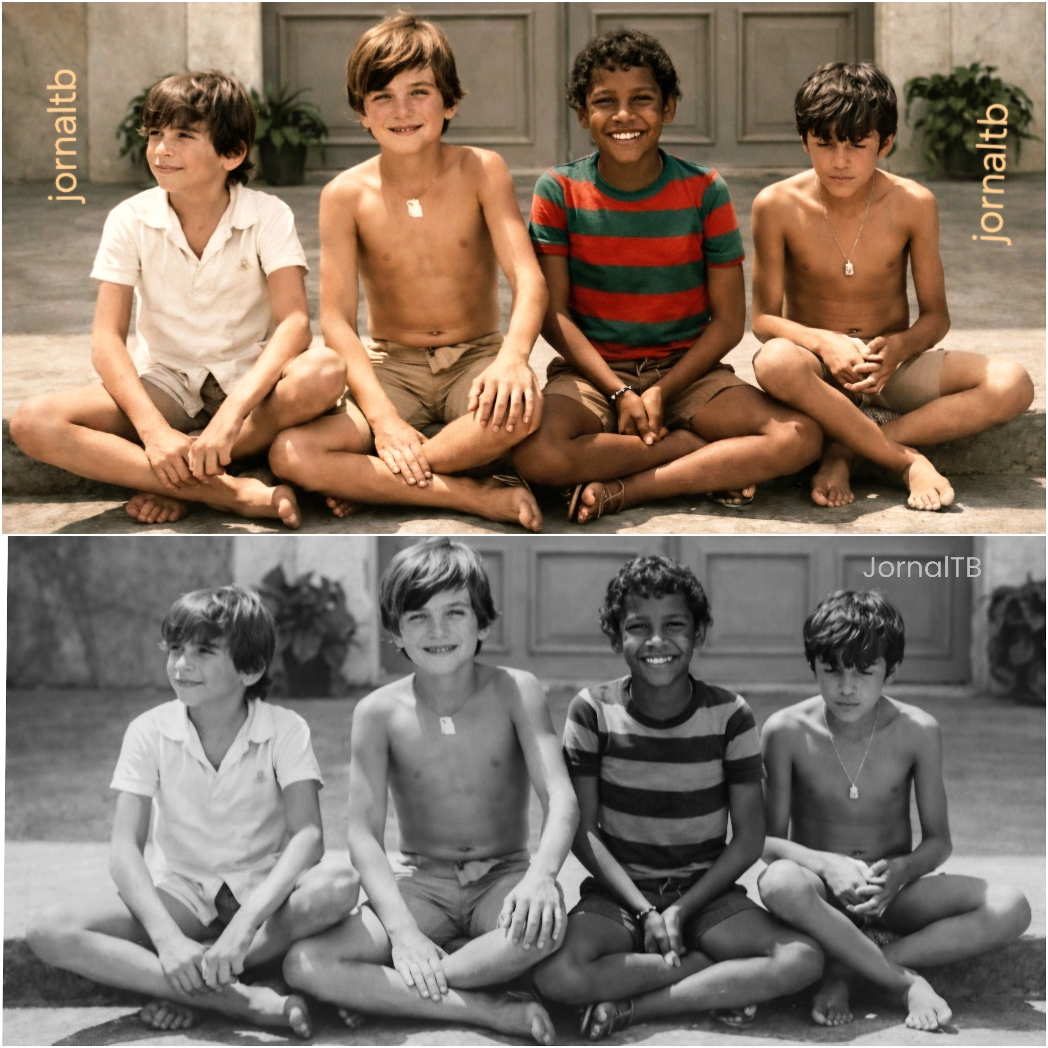 Os meninos da Melo Uchoa