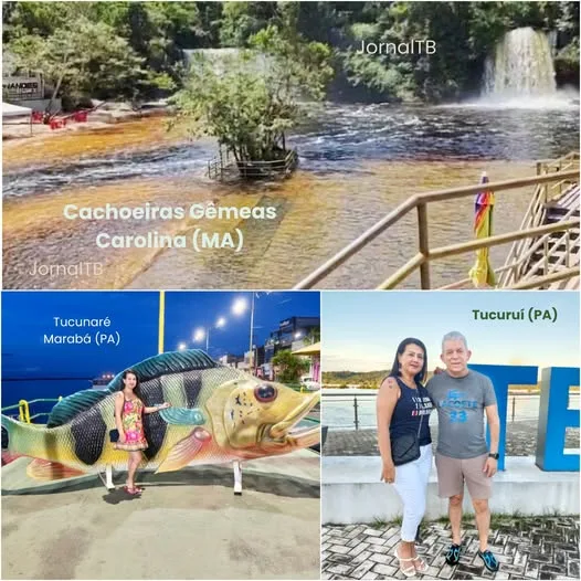 Irailde e Gilvan Pacheco viajaram quase 3 mil quilômetros, visitando cidades do Pará e Maranhão
