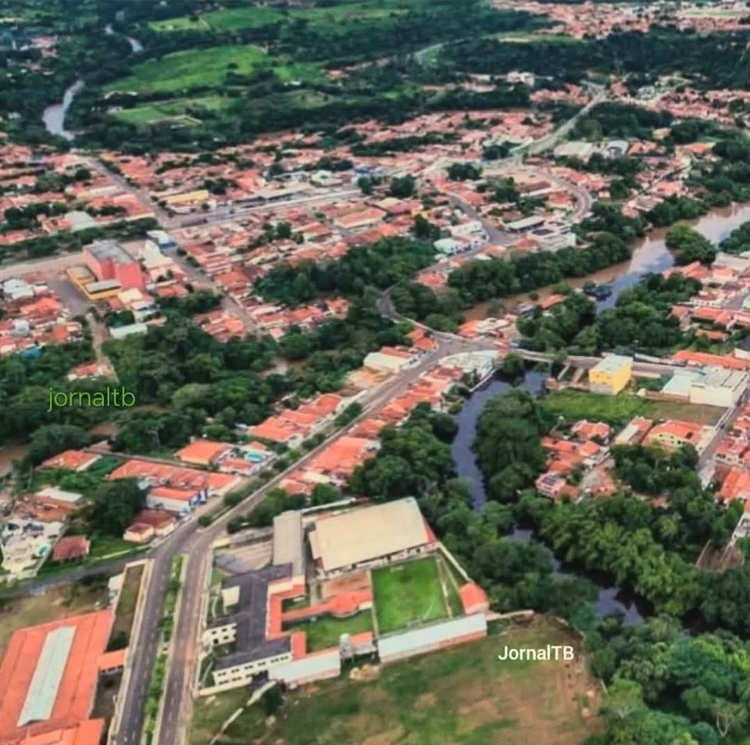 Foto via drone de autoria desconhecida