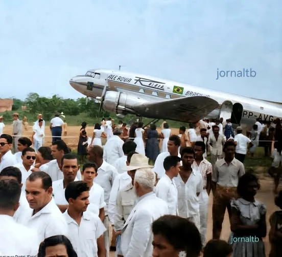 Foto registrada no primeiro Aeroporto de Barra do Corda