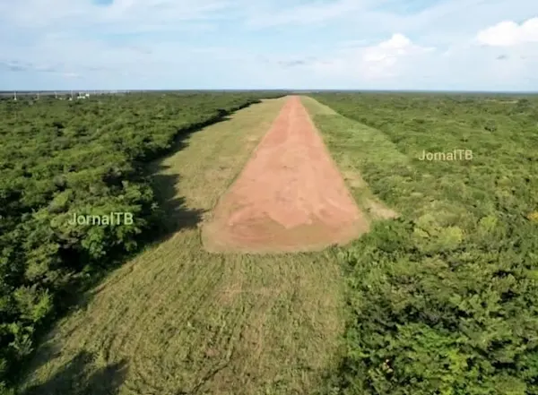 Pista do aeroporto de Barra do Corda ainda sem asfalto