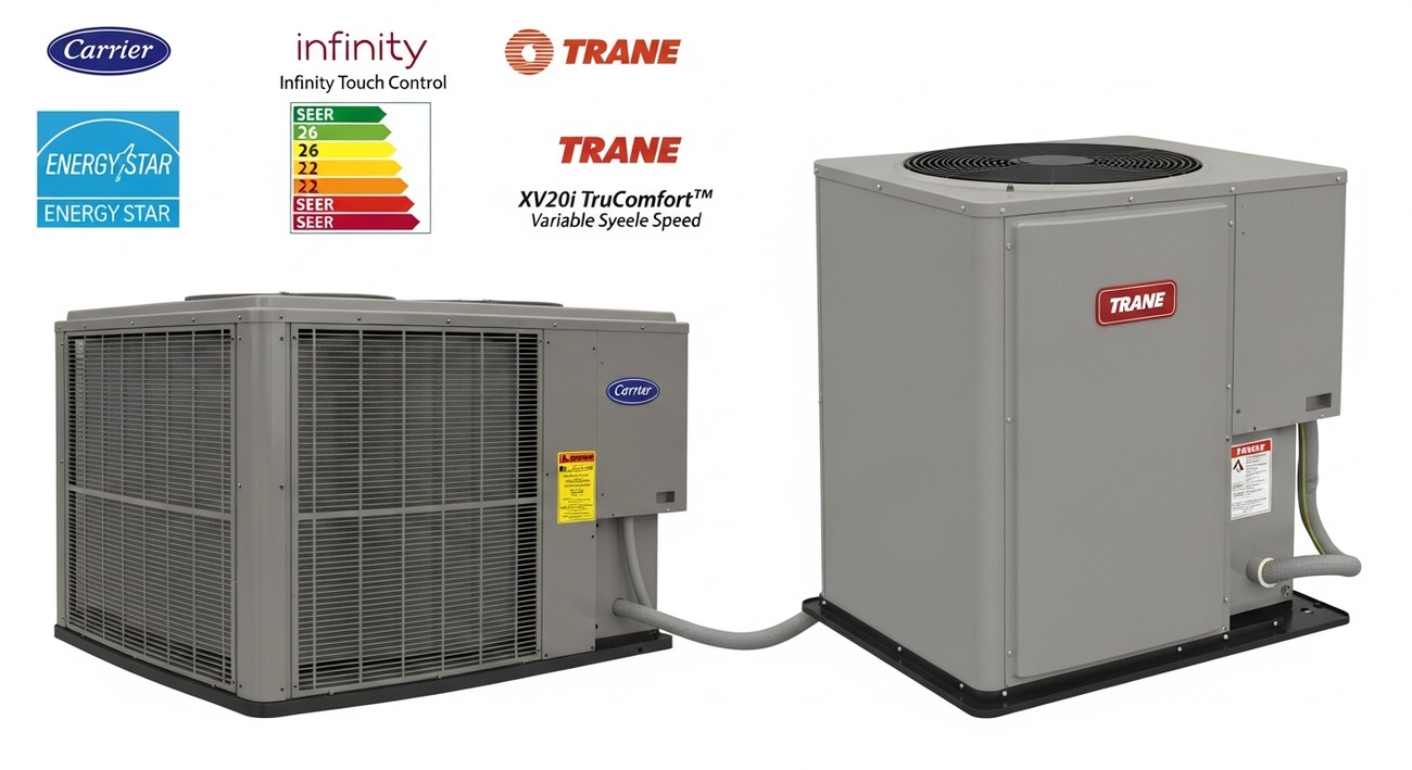 carrier vs trane photo