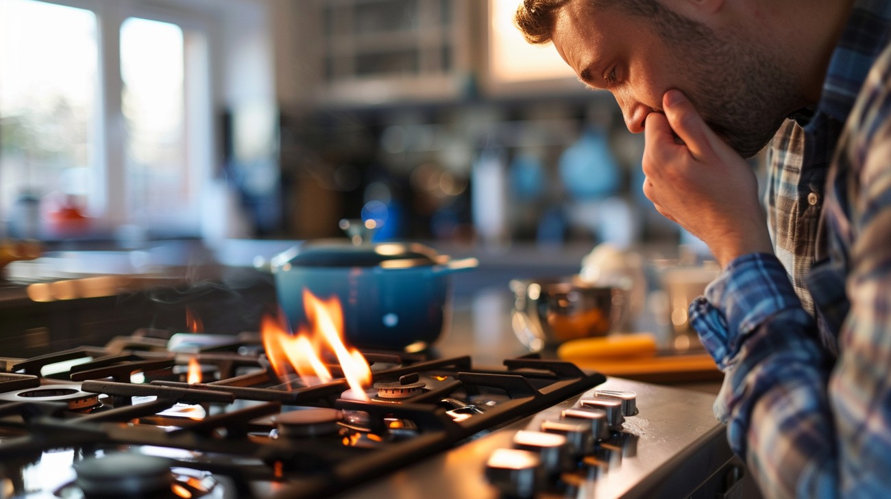 gas leak smell near you