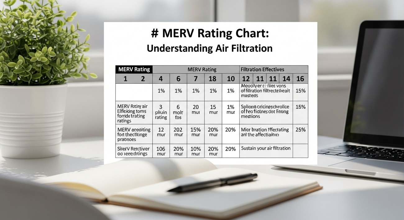 merv rating chart near you