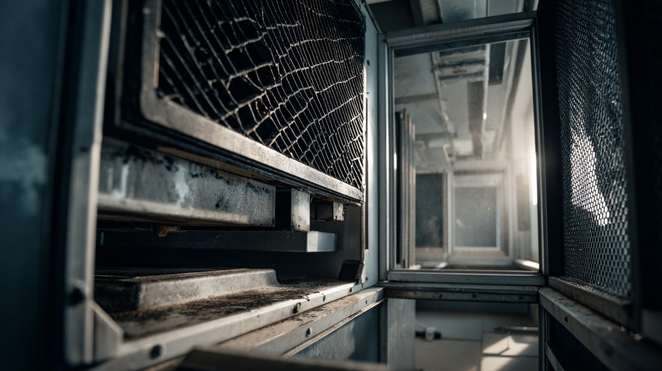 black mold in air conditioner photo