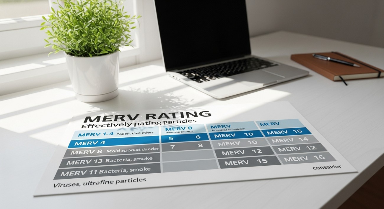 best merv rating chart