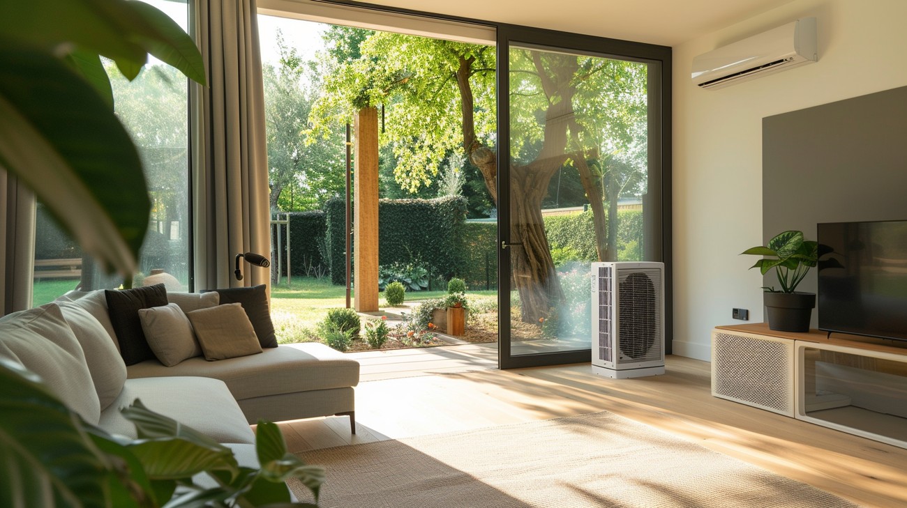 how does a heat pump work near you