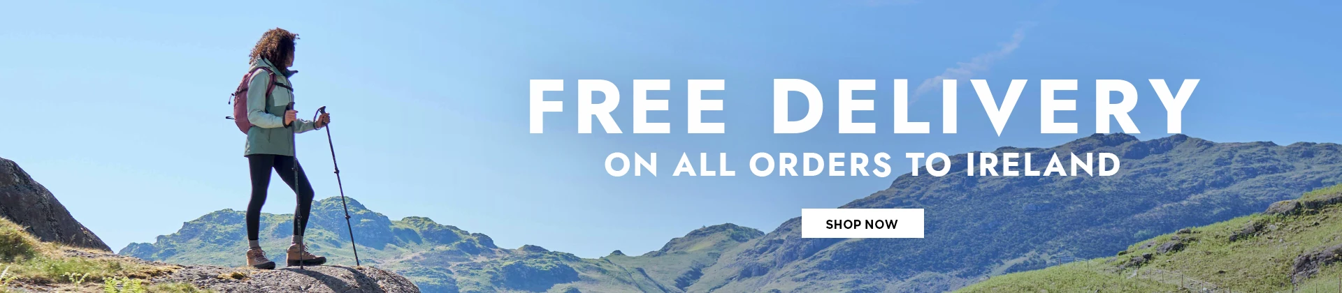 H1: Free Delivery on All Orders to Ireland