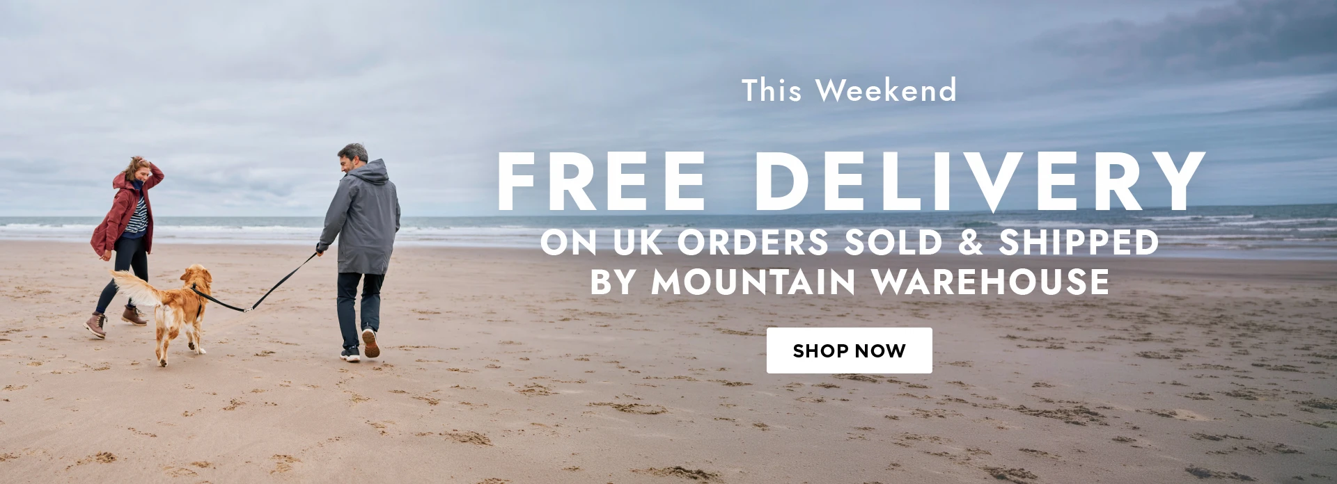 H1: THIS WEEKEND FREE DELIVERY ON UK ORDERS SOLD & SHIPPED BY MOUNTAIN WAREHOUSE