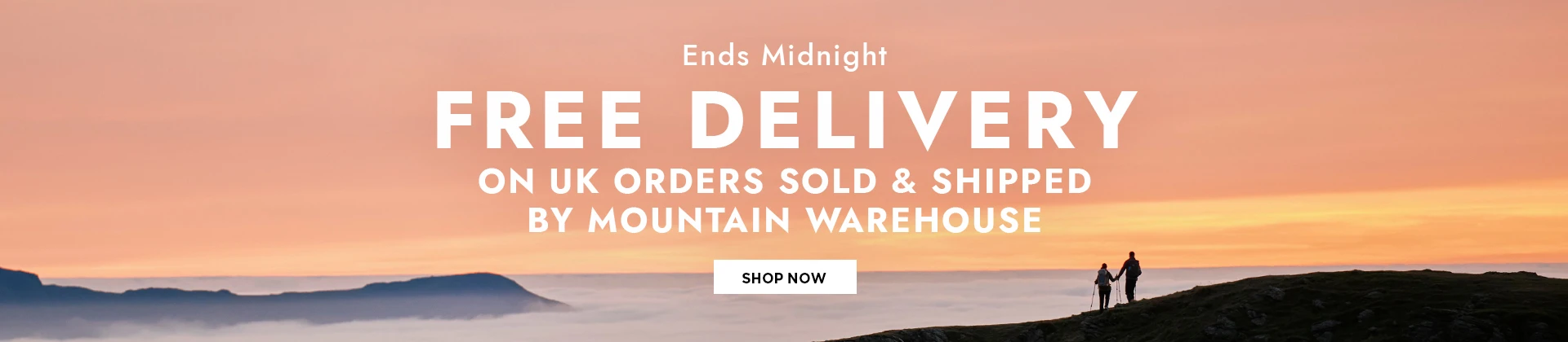 H1: Free Delivery ENDS