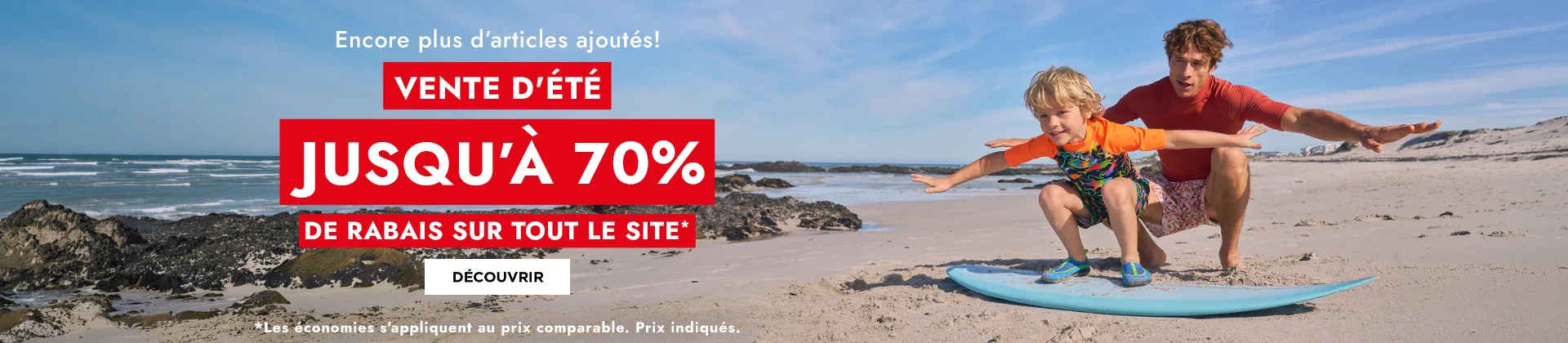 Encore plus d'articles ajoutés ! VENTE D'ÉTÉ JUSQU'À 70 % DE RABAIS SUR TOUT LE SITE