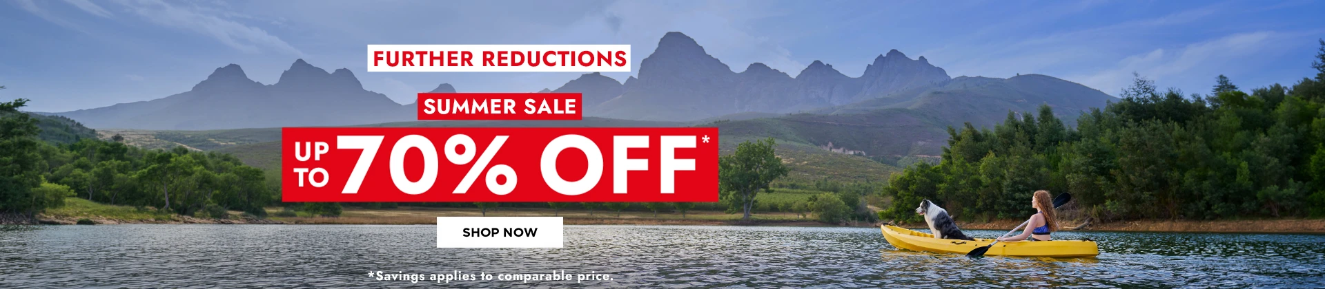 H1: SUMMER SALE - UP TO 70% OFF - SAVINGS APPLIES TO COMPARABLE PRICE