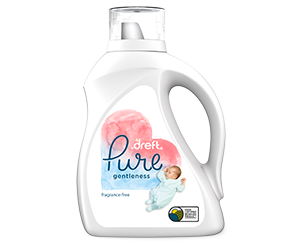  Dreft Etapa 1: Detergente líquido para ropa para bebés recién  nacidos, 32 cargas, 46 fl oz : Salud y Hogar