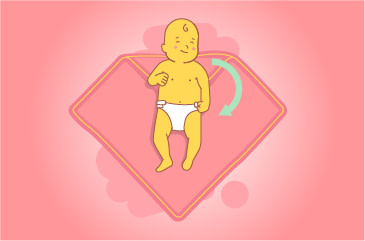 Envolver al bebé en un arrullo o una muselina: ¡Haz swaddle con tu bebé!