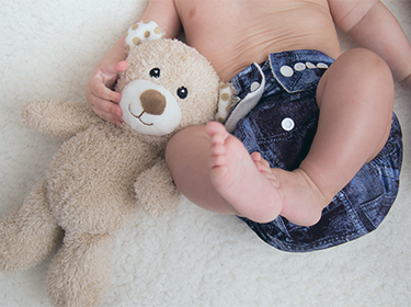Los 5 beneficios de los pañales reutilizables para bebés