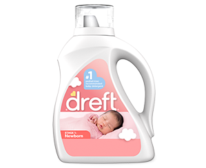 Dreft Etapa 1: Detergente líquido para ropa para bebés recién nacidos, 32  cargas de 46 onzas líquidas (el embalaje puede variar)