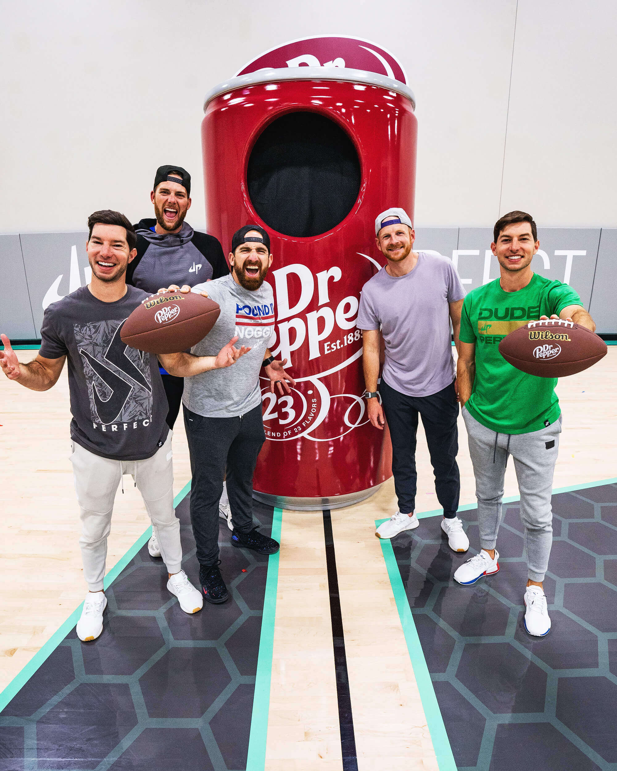 Booster Partners with Dude Perfect