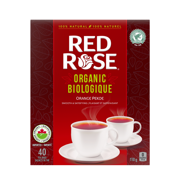 Red Rose - RED ROSE® ORGANIC ORANGE PEKOE