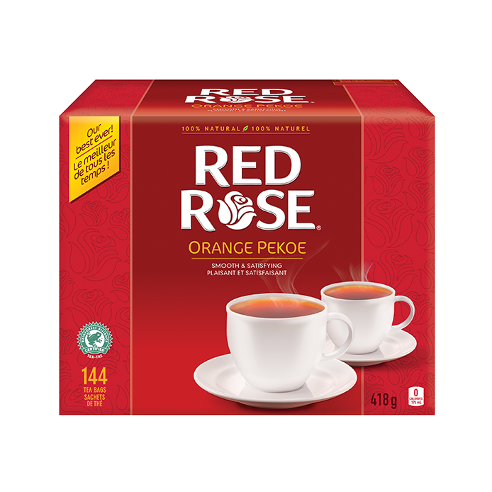 Red Rose - RED ROSE® ORANGE PEKOE 144 COUNT