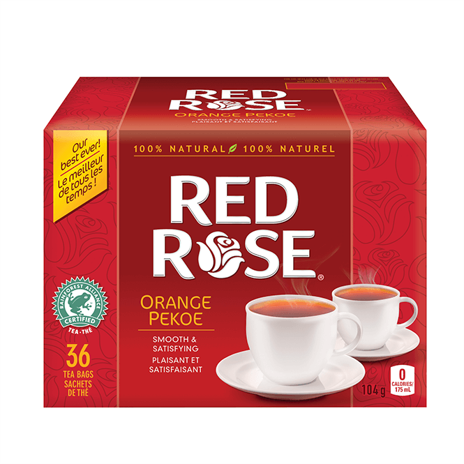 Red Rose - RED ROSE® ORANGE PEKOE 36 COUNT