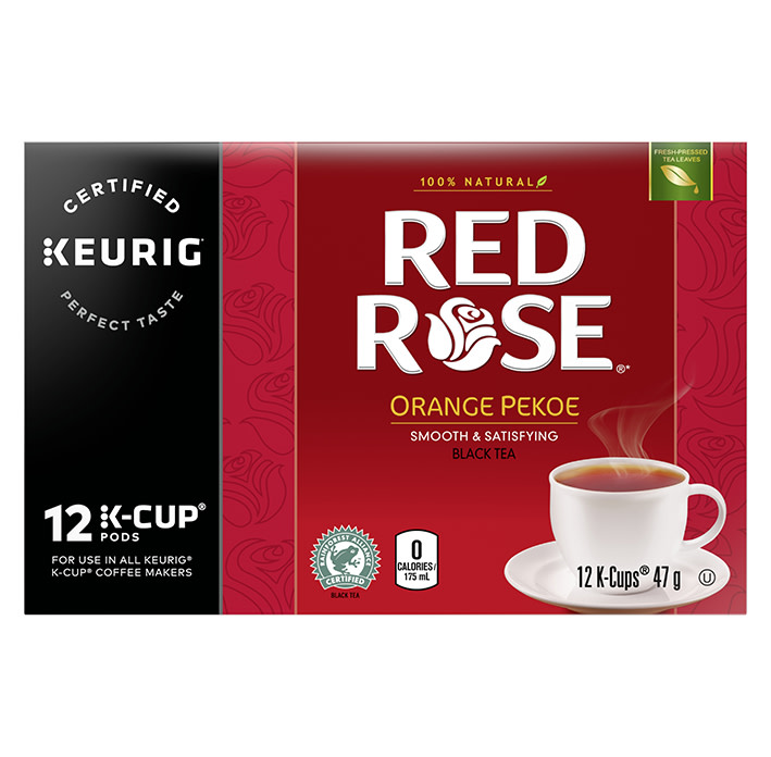Red Rose  RED ROSE® ORANGE PEKOE – K-CUP® PODS