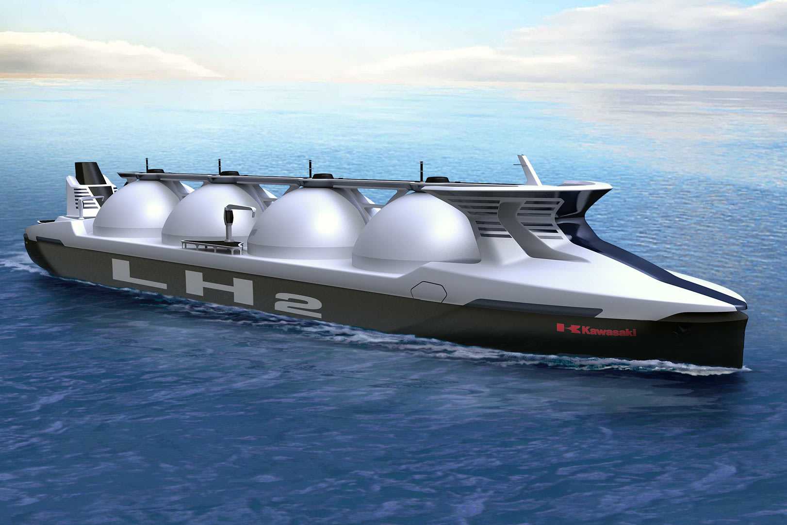 From LNG Carriers to Liquefied Hydrogen Carriers ANSWERS Kawasaki's