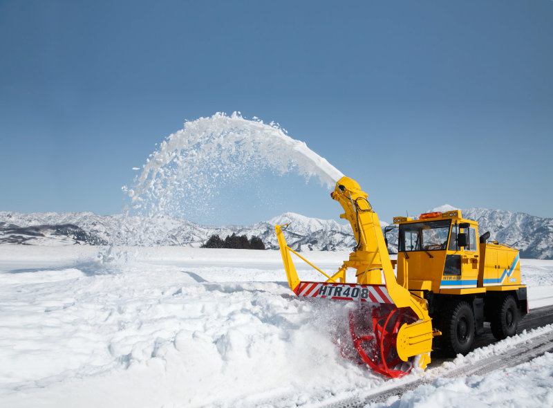 雪に克つ Nichijo のロータリ除雪車 Answers アンサーズ つぎの社会に向かうkawasakiのこたえ 川崎重工業