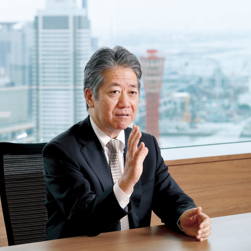 CEO Yasuhiko Hashimoto