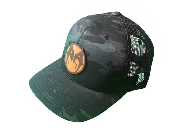 Camo PA Crest Trucker Hat