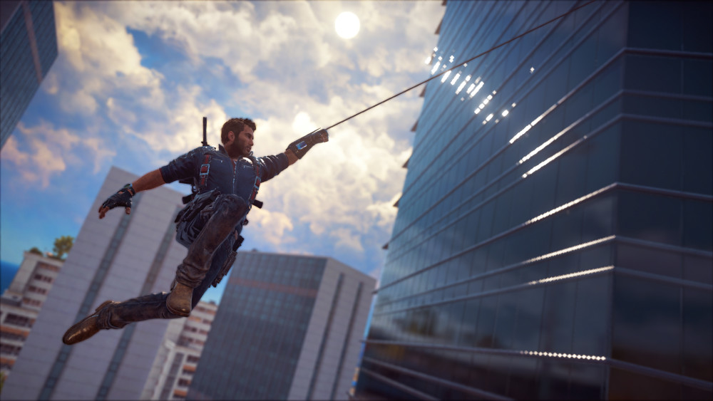 Just Cause 3 grappling hook
