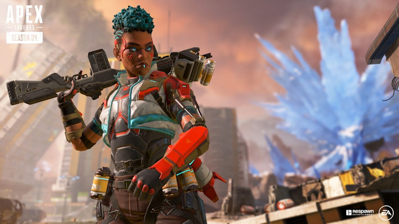 Bangalore Apex Legends Colorful