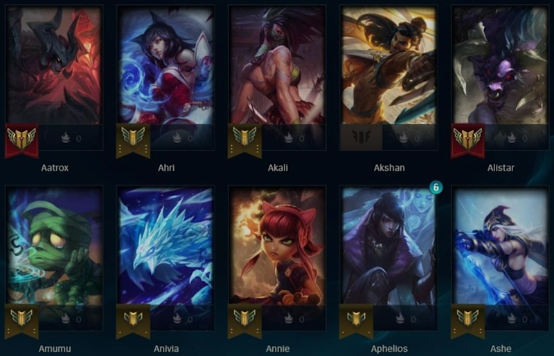 League of Legends champions