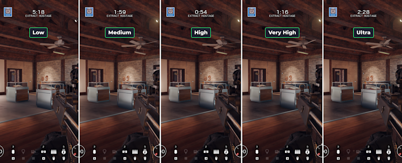Rainbow six siege - LOD Quality