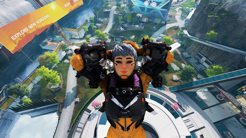 Valkyrie drop laid back Apex Legends