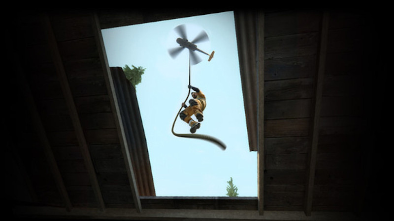 CS:GO helicopter
