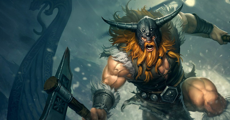 Olympians who are real-life esports characters - Olaf, League of legends