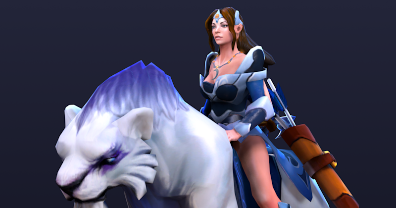 Olympians who are real-life esports characters - Mirena, Dota 2
