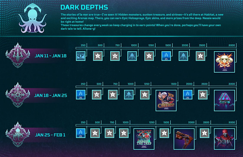 Dark Depths Calendar