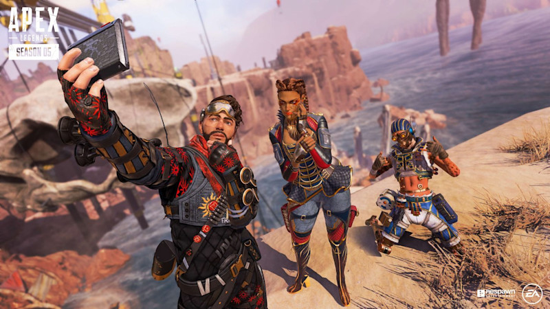 Apex Legends Fusa Loba Octane Selfie