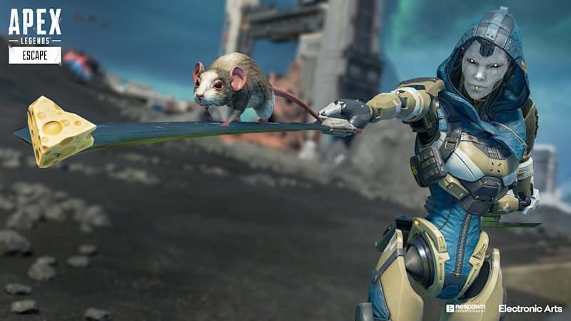 Ash with rat Apex Legends