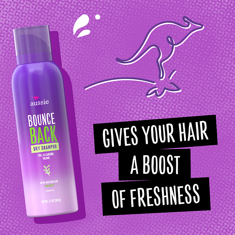 Bounce Back Dry Shampoo Gives your hair a boost of freshness