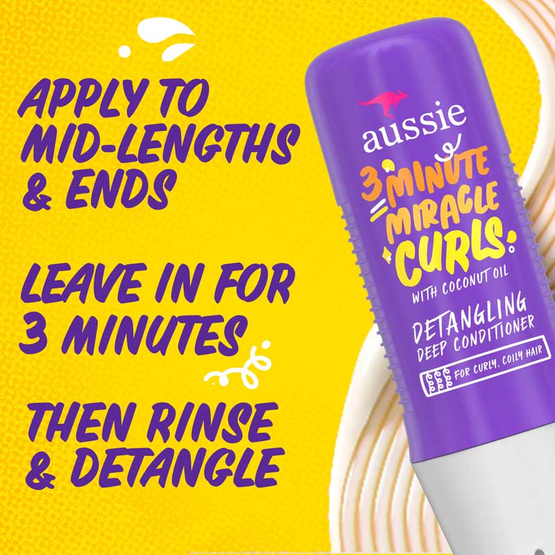 Aussie Miracle Curls Detangling Treatment